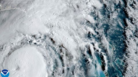 Huracán Helene impactó Florida como categoría 4.