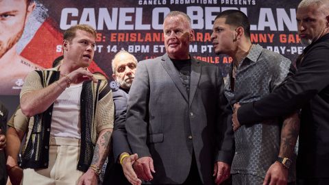 Canelo Álvarez y Edgar Berlanga