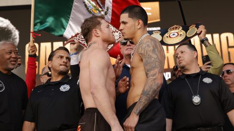 Canelo Álvarez y Edgar Berlanga