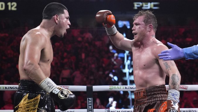 Canelo Álvarez y Edgar Berlanga