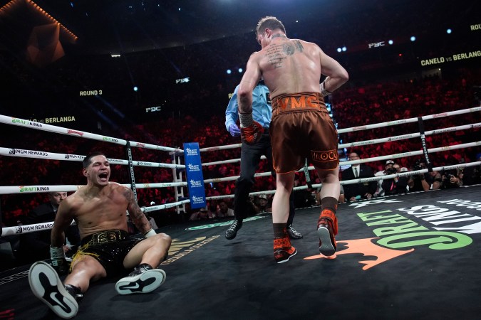 Edgar Berlanga y Canelo Álvarez