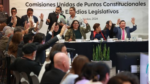Comisiones del Senado mexicano aprueban en lo general la reforma del Poder Judicial de AMLO