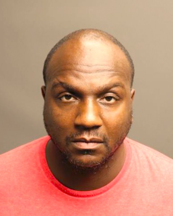 This image released by the Los Angeles Police Department shows Freddie Lee Trone. Los Angeles police on Wednesday, Sept. 28, 2022, named Trone the suspect in the fatal shooting of rapper PnB Rock and warned he should be considered armed and dangerous. The Philadelphia artist, whose real name is Rakim Allen, was gunned down Sept. 13 at a South LA restaurant while eating with his girlfriend. (Los Angeles Police Department via AP)