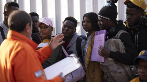 Inmigrantes haitianos