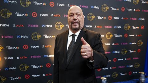 Los Ángeles, California, Estados Unidos de Norteamérica, 26 de junio de 2022. Enrique Bermúdez "El Perro", durante la ceremonia de entrega del Balón de Oro 2022 de la Liga BBVA MX, Liga BBVA MX Femenil y Liga BBVA Expansión MX, celebrado en el Teatro Orpheum. Foto: Imago7/ Rafael Vadillo