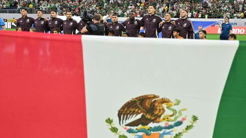 Houston, Texas, Estados Unidos, 22 de junio de 2024. @@@ durante el partido de fase de grupos del Grupo B de la Copa América 2024, entre la Selección Nacional de México y la Selección de Jamaica, celebrado en el NRG Stadium. Foto: Imago7/ Etzel Espinosa