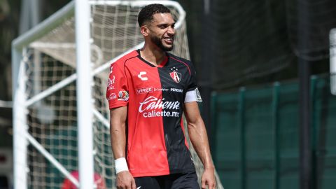 Matheus Doria en su nueva etapa con el Club Atlas.