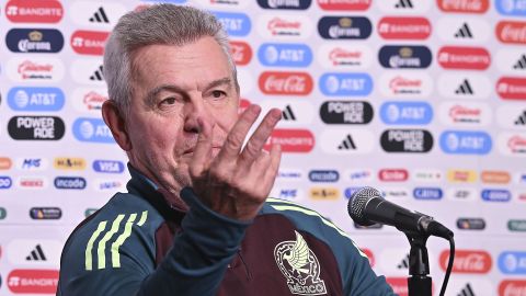 Javier Aguirre, seleccionador de México.