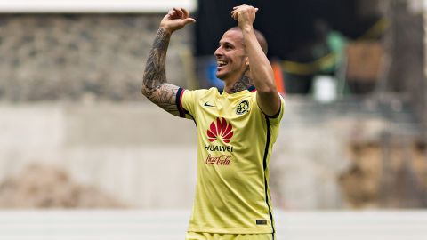 "Pipa" Benedetto durante su época como jugador del Club América.