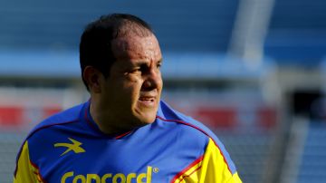 Ciudad de México, 8 de junio de 2019. Cuauhtémoc Blanco, durante el juego Clásico de Leyendas del América vs Chivas, celebrado en el estadio Ciudad de los Deportes. Foto: Imago7/