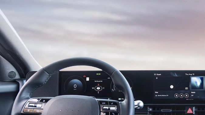 Interior del Hyundai Ioniq 5 XRT 2025