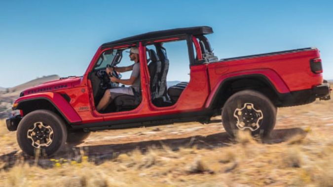 Jeep Gladiator 2025 de perfil