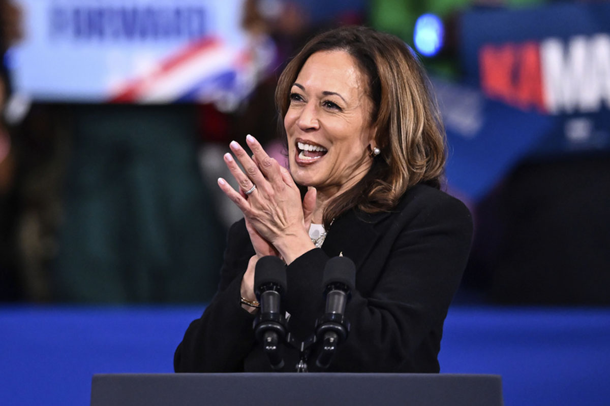 Kamala Harris, vicepresidenta estadounidense