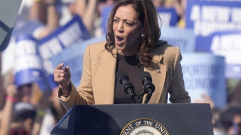 Kamala Harris, vicepresidenta estadounidense