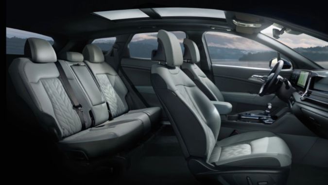 Kia Sportage 2025 por dentro