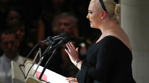 Meghan McCain, hija del exsenador republicano John McCain