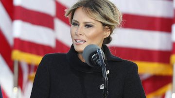 Melania Trump, exprimera dama de la nación