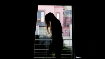 In this Jan. 31, 2019 photo, soccer player Macarena Sanchez poses for a photo at her home in Buenos Aires, Argentina. Her dream of playing soccer began at age five when she'd watch her father play with friends on the weekends in Santa Fe province, the birthplace of stars including Lionel Messi, Gabriel Batistuta and Jorge Valdano. With her father's encouragement, she polished her skills at a local club. (AP Photo/Natacha Pisarenko)