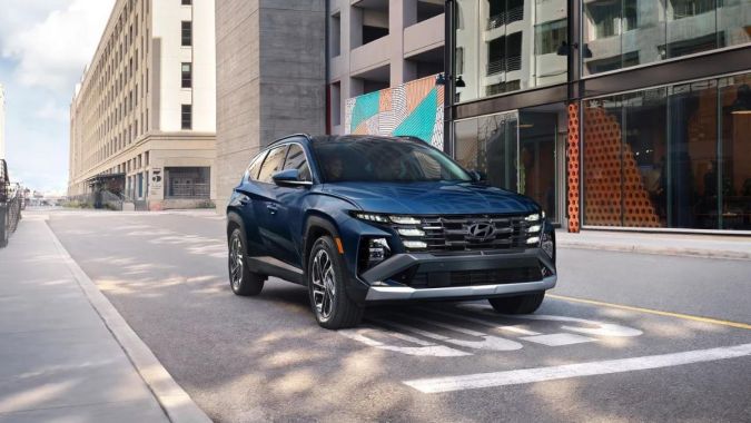 Otro ángulo del Hyundai Tucson 2025