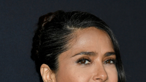 Salma Hayek y Kim Kardashian
