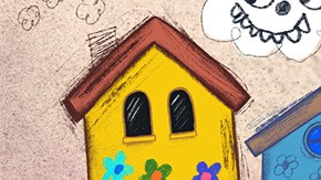 Collage de Humberto Cruz para la campaña TextSpañol de Verizon.