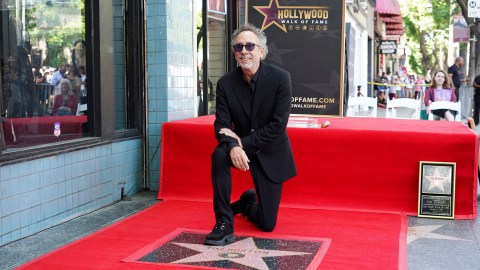 Tim Burton Paseo de la Fama Hollywood
