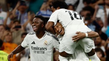 El ingreso de Vinícius Júnior en el segundo tiempo le cambió la cara al Real Madrid.