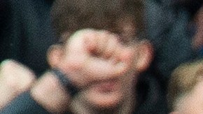 El delantero noruego Erling Haaland celebrando una de sus anotaciones este sábado.