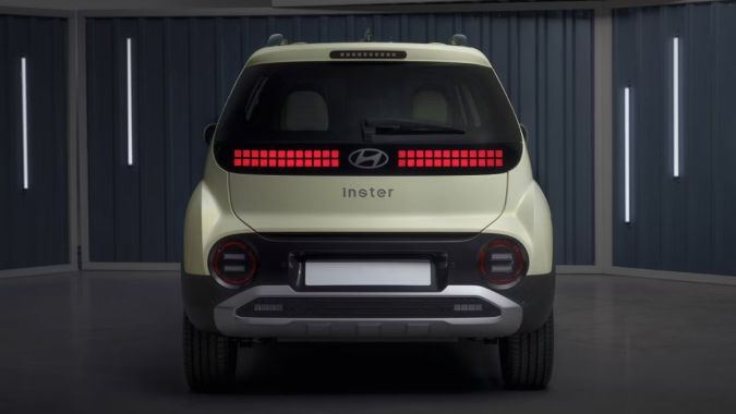 otro ángulo del Hyundai Inster