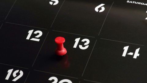 El viernes 13 es una fecha cabalística para los supersticiosos.