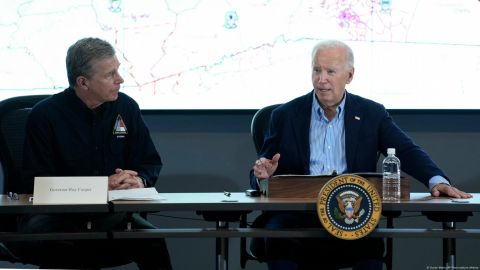 Joe Biden pospone viaje a Alemania debido a huracán Milton