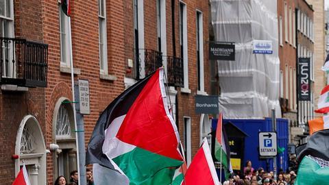 Manifestaciones en todo el mundo dan apoyo a los palestinos