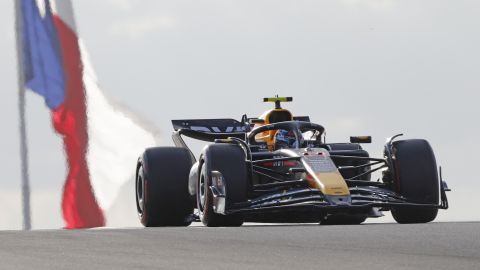 Austin (United States), 19/10/2024.- Sergio Perez of Mexico for Team Red Bull Racing in action during the Qualifying for the Formula One United States Grand Prix in Austin, Texas, USA, 19 October 2024. The 2024 Formula 1 United States Grand Prix is held at the Circuit of the Americas on 20 October. (Fórmula Uno, Estados Unidos) EFE/EPA/JOHN MABANGLO