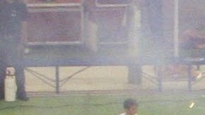 FILE - In this Oct. 2, 2005, file photo, performers are shown prior to the start of a regular season NFL game between the Arizona Cardinals and San Francisco 49ers at Azteca Stadium in Mexico City, Mexico. Eleven years after the network telecast an NFL game from Mexico City, it will do so again when the Raiders "host" the Texans on Monday night. (AP Photo/Marco Ugargte, File)