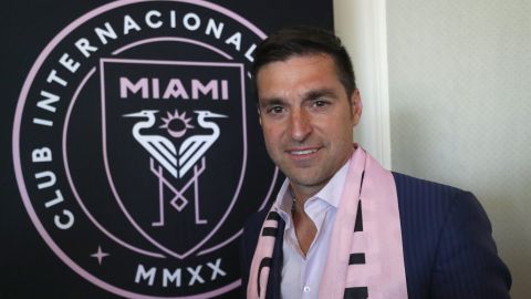 Diego Alonso fue el primer entrenador en la historia del Inter Miami.