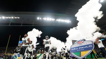 Los Philadelphia Eagles y los Green Bay Packers se enfrentaron en septiembre en Sao Paulo en el inicio de la temporada de la NFL.