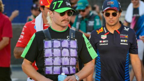 El piloto finlandés de la escudería Kick Sauber, Valtteri Bottas, durante el Gran Premio de Estados Unidos.