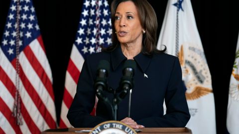 Kamala Harris dijo que Estados Unidos apoyará el derecho de Israel a defenderse tras el ataque con misiles de Irán.