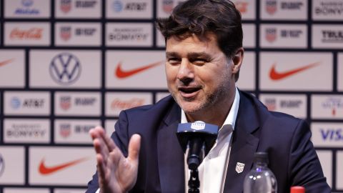 Mauricio Pochettino, director técnico de la selección de Estados Unidos.