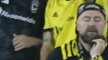 Lionel Messi y Luis Suárez celebrando un gol en partido donde el Inter Miami enfrentó al Colombus Crew en la MLS.