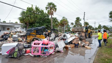 Florida todavía enfrenta los daños del huracán Helene.