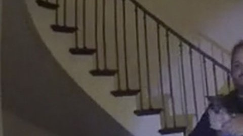 David DePape agrediendo a Paul Pelosi