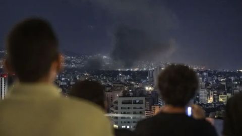 Los residentes de Beirut han visto la escalada de combates entre Hezbolá e Israel.