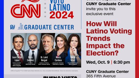 CNN en Español y la Universidad de la Ciudad de Nueva York presentan un evento sobre el impacto del voto latino en EE.UU.