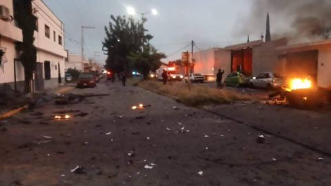 Explosión de coche bomba