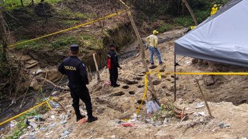 Fosa clandestina en El Salvador