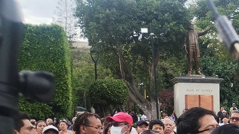 Gritan a ex Alcaldesa de Chilpancingo