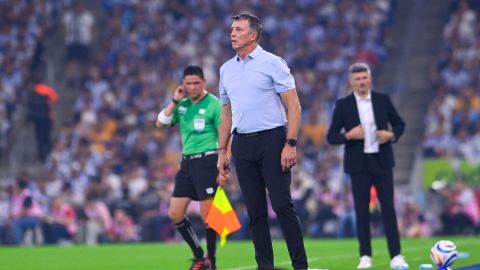 Monterrey, Nuevo León a 11 de Mayo de 2024. , durante el partido de vuelta de los Cuartos de Final del torneo Clausura 2024 de la Liga BBVA MX, entre rayados de Monterrey y los Tigres de la UANL, realizado en el estadio BBVA. Foto: Imago7/ Andrea Jiménez