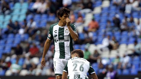 José Juan Macías en el Santos Laguna.