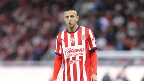 Guadalajara, Jalisco a 28 de septiembre del 2024. , durante el partido correspondiente a la jornada 10 del torneo Apertura 2024 de la Liga BBVA MX, entre las Chivas rayadas de Guadalajara y rayados de Monterrey, celebrado en el estadio Akron. Foto: Imago7/ Juan Carlos Cubeyro.